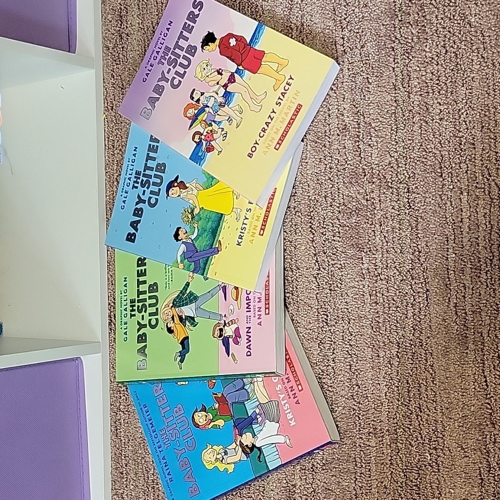 Baby Sitters Club books- lot of 4